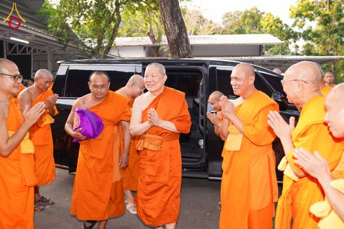 ภาพ No.315100:วันจันทร์ที่ 23 มีนาคม พ.ศ. 2569 พิธีบำเพ็ญกุศล คุณพ่อณรงค์ จินตมากุล  สิริอายุ 99 ปี 11 เดือน โยมบิดา พระครูปลัดรัตนวีรวัฒน์ (รังสฤษดิ์ อิทฺธิจินตโก) ที่ปรึกษาเจ้าคณะจังหวัดปทุมธานี เจ้าอาวาสวัดพระธรรมกาย  ณ ห้องปลูกศรัทธา 2 วัดพระธรรมกาย ปทุมธานี