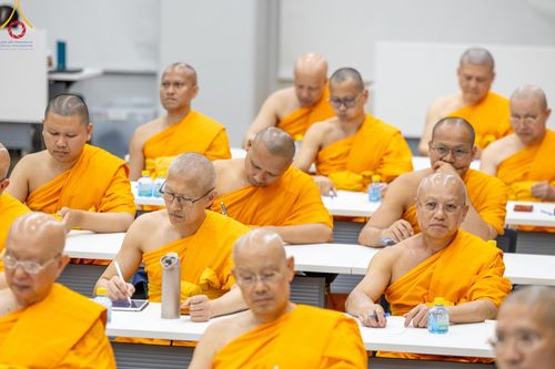 ภาพ No.63382:การสัมมนา World Peace Inner Peace : Lord Buddha 's Social Doctrine to resolve Global Issues ณ อาคาร 100 ปี คุณยายอาจารย์ฯ วัดพระธรรมกาย วันพฤหัสบดี ที่ 25 เมษายน พ.ศ. 2567