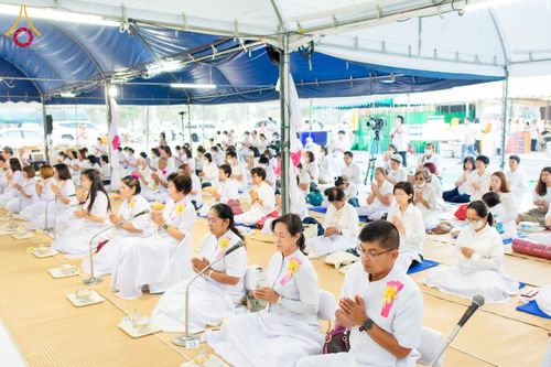 ภาพ No.119882:พิธีถวายภัตตาหารเป็นสังฆทาน แด่คณะพระธรรมยาตรา ปีที่ 12 วันที่ 28 มกราคม พ.ศ. 2567 ณ อนุสรณ์สถานบางปลา จ.นครปฐม