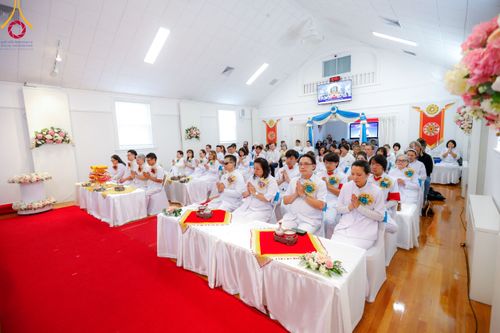 ภาพ No.98115:พิธีทอดกฐินสมปรารถนา วัดพระธรรมกายบอสตัน รัฐแมสซาชูเสตส์ ประเทศสหรัฐอเมริกา วันที่ 19 พฤศจิกายน พ.ศ. 2566