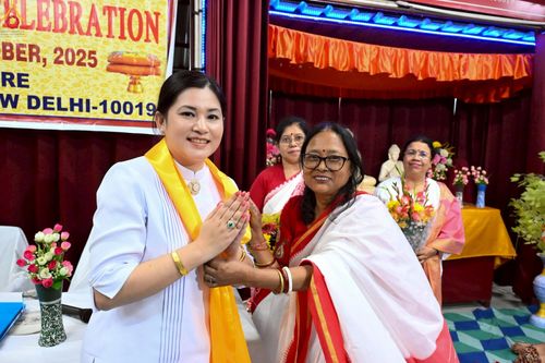 ภาพ No.263412:วันที่ 17 ตุลาคม พ.ศ. 2568 ทอดกฐินสมทบวัดต่างประเทศ ณ ศูนย์เผยแผ่พุทธรัตนะ กรุงเดลลี ประเทศอินเดีย 