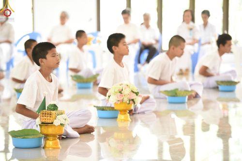 ภาพ No.133356:พิธีตัดปอยผม ธรรมทายาท โครงการบรรพชาสามเณร ฟื้นฟูพระพุทธศาสนาทั่วไทย  ณ ศูนย์ปฏิบัติธรรมจังหวัดสระบุรี อ.พระพุทธบาท จ.สระบุรี  วันที่ 2 เมษายน พ.ศ. 2567