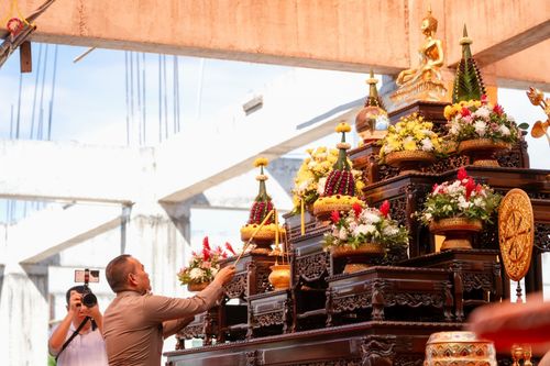 ภาพ No.91766:พิธีทอดกฐินสามัคคีทั่วไทย 5,000 วัด ณ วัดโนนพระแก้ว ต.น้ำโมง อ.ท่าบ่อ จ.หนองคาย  วันจันทร์ที่ 30 ตุลาคม พ.ศ. 2566