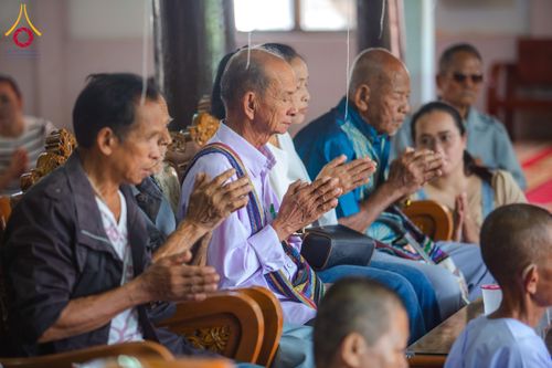 ภาพ No.169968:พิธีทอดกฐิน ณ วัดเขาสมอระบัง จ.เพชรบุรี ในโครงการกฐินสามัคคีทั่วไทย 30,000 วัด บูชาธรรม 80 ปี หลวงพ่อธัมมชโย โดยคณะศิษยานุศิษย์วัดพระธรรมกาย วันที่ 26 ตุลาคม พ.ศ. 2567