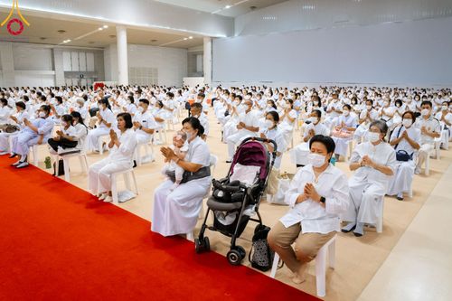 ภาพ No.90627:พิธีบำเพ็ญกุศลสวดพระอภิธรรม อุบาสกถาวร พรหมถาวร (อุบาสกผู้ปั้นพระ) วันอาทิตย์ที่ 15 ตุลาคม พ.ศ. 2566 ณ ห้องแก้วสารพัดนึก 1 สภาธรรมกายสากล วัดพระธรรมกาย จ.ปทุมธานี