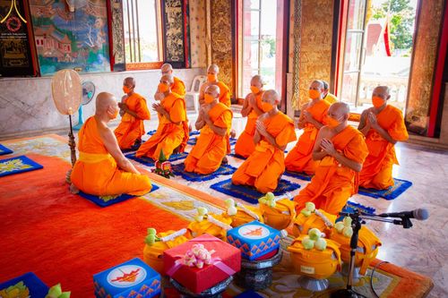 ภาพ No.66926:พิธีอุปสมบท วัดบางโฉลงใน จ.สมุทรปราการ รับบุญจัดงานโดย สำนักกัลยาณมิตรสากล เมื่อวันที่ 7 ธันวาคม พ.ศ. 2565