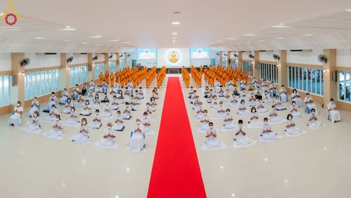 ภาพ No.66589:พิธีอุปสมบทวัดเขาชีธรรมนิมิต อ.ศรีราชา จ.ชลบุรี รับบุญจัดงานโดยสำนักพัฒนาเยาวชนโลก เมื่อวันที่ 7 ธันวาคม พ.ศ. 2565