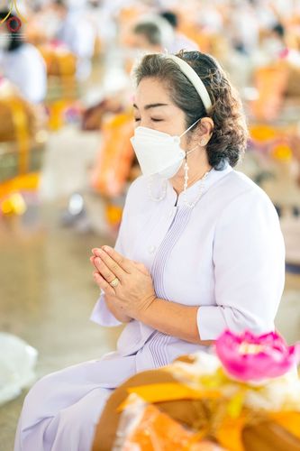 ภาพ No.66413:พิธีถวายอุปกรณ์เครื่องกันหนาว แด่คณะพระภิกษุ สามเณร วัดพระธรรมกาย วันเสาร์ที่ 10 ธันวาคม พ.ศ. 2565 ณ สภาธรรมกายสากล วัดพระธรรมกาย จ.ปทุมธานี