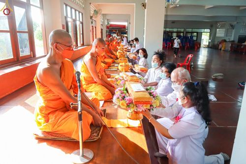 พิธีอุปสมบทวัดบางไกรนอก อ.บางกรวย จ.นนทบุรี รับบุญจัดงานโดย สำนักประธานคณะกรรมการบริหาร เมื่อวันที่ 7 ธันวาคม พ.ศ. 2565