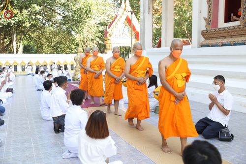 พิธีอุปสมบทวัดจตุพิธวราวาส อ.หนองเสือ จ.ปทุมธานี รับบุญจัดงานโดยสำนักกัลยาณมิตรสากล กองนครหลวง 3, สำนักศรัทธาภิบาล เมื่อวันที่ 7 ธันวาคม พ.ศ. 2565