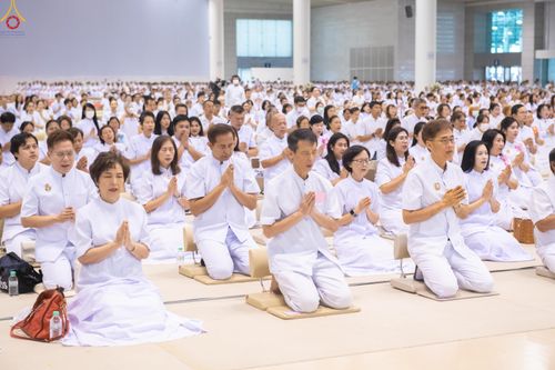 ภาพ No.311732:วันอังคารที่ 3 มีนาคม พ.ศ.2569 ปฏิบัติธรรมภาคสายวันมาฆบูชา พิธีถวายภัตตาหารเป็นสังฆทาน ณ สภาธรรมกายสากล วัดพระธรรมกาย