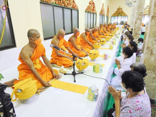 ภาพ No.67333:พิธีอุปสมบทวัดแหลม อ.เมือง จ.สมุทรปราการ รับบุญจัดงานโดย สำนักต่างประเทศ เมื่อวันที่ 9 ธันวาคม พ.ศ. 2565