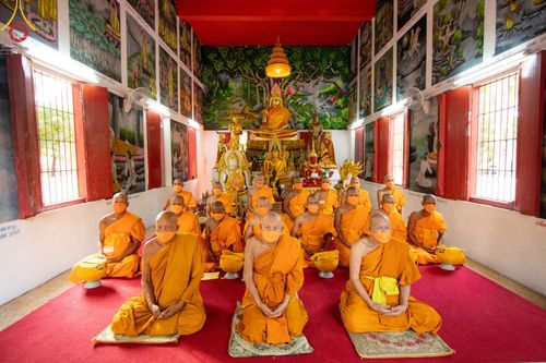 ภาพ No.67128:พิธีอุปสมบทวัดราษฎร์ศรัทธาธรรม อ.หนองแค จ.สระบุรี รับบุญจัดงานโดย สำนักพัฒนาเยาวชนโลก เมื่อวันที่ 9 ธันวาคม พ.ศ. 2565