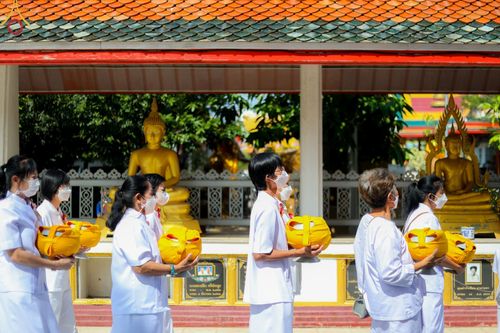 ภาพ No.67632:พิธีอุปสมบทวัดสว่างภพ จ.ปทุมธานี รับบุญจัดงานโดย สำนักสื่อธรรมะ เมื่อวันที่ 13 ธันวาคม พ.ศ. 2565