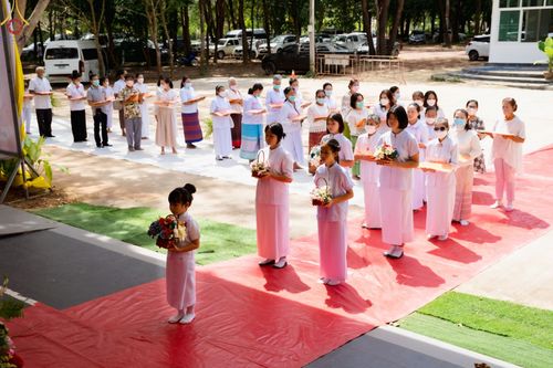 ภาพ No.63448:พิธีทอดกฐินสามัคคี เพื่อสร้างห้องแก้วหอฉันคุณยาย ณ ธุดงคสถานปราจีนบุรี  อ.เมือง จ.ปราจีนบุรี วันเสาร์ที่ 29 ตุลาคม พ.ศ. 2565