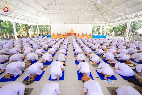 ภาพ No.285594:วันที่ 26-30  พฤศจิกายน พ.ศ. 2568  กิจกรรมสวดมนต์ นั่งสมาธิ ฟังธรรม ของนาคธรรมทายาท ในโครงการบวชบูชาธรรมมหาปูชนียาจารย์  ณ ศูนย์ปฏิบัติธรรมบุรีรัมย์ จ.บุรีรัมย์