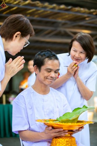 ภาพ No.319748:วันอาทิตย์ที่ 5 เมษายน พ.ศ.2569 พิธีตัดปอยผม และปลงผมนาคธรรมทายาท โครงการบรรพชาและอุปสมบทหมู่ รุ่นบูชาธรรม 82 ปี หลวงพ่อธัมมชโย