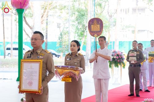 ภาพ No.308979:วันอาทิตย์ที่ 8 กุมภาพันธ์ พ.ศ. 2569  พิธีต้อนรับพระบัญชาสมเด็จพระสังฆราช แต่งตั้ง  “พระครูปลัดรัตนวีรวัฒน์” (รังสฤษดิ์ อิทฺธิจินฺตโก) เจ้าอาวาสวัดพระธรรมกาย ให้ดำรงตำแหน่ง “ที่ปรึกษาเจ้าคณะจังหวัดปทุมธานี”