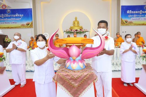 ภาพ No.64856:พิธีทอดกฐินสามัคคี ศูนย์ปฏิบัติธรรมพัทลุง วันที่ 3 พฤศจิกายน พ.ศ. 2565