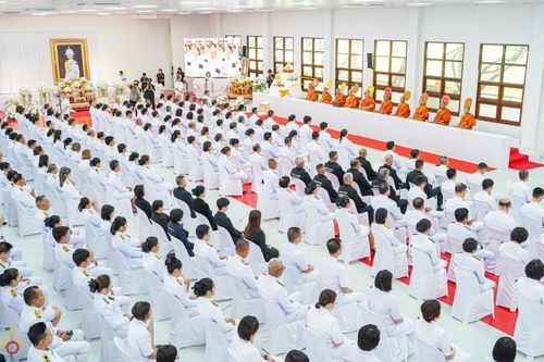 ภาพ No.335925:วันพุธที่ 17 มิถุนายน พ.ศ.2569 พิธีบำเพ็ญกุศลทักษิณานุปทานสัตตมวาร (ครบ 7 วัน) อุทิศถวายพระกุศล แด่สมเด็จพระเจ้าลูกเธอ เจ้าฟ้ากรมหลวงราชสาริณีสิริพัชร มหาวัชรราชธิดา ณ วัดพระธรรมกาย จังหวัดปทุมธานี