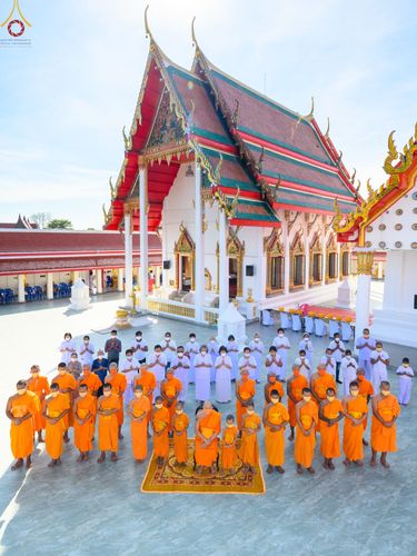 ภาพ No.66229:พิธีอุปสมบทวัดสองพี่น้อง อ.สองพี่น้อง จ.สุพรรณบุรี รับบุญจัดงานโดยสำนักงานวัดฯ เมื่อวันที่ 7 ธันวาคม พ.ศ. 2565