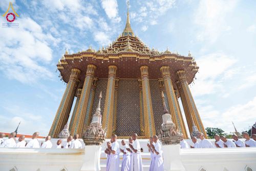 ภาพ No.349404:วันอังคารที่ 15 กันยายน พ.ศ.2569  พิธีขอขมา รับบาตร ผ้าไตร และบรรพชา "โครงการบรรพชาและพัฒนาศีลธรรม นักเรียนนายสิบตำรวจรุ่นที่ 16“ ศูนย์ฝึกอบรมตำรวจภูธร ภาค 1 ณ วัดพระพุทธบาท ราชวรมหาวิหาร  จ.สระบุรี
