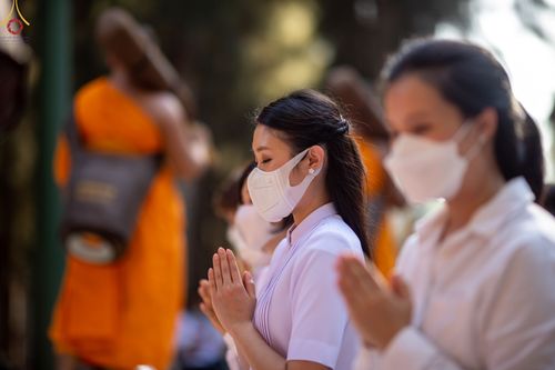 ภาพ No.70829:พิธีต้อนรับพระธรรมยาตรา ในโครงการธรรมยาตรากตัญญูบูชา มหาปูชนียาจารย์ พระมงคลเทพมุนี(สด จนฺทสโร) พระผู้ปราบมาร อนุสรณ์สถาน 7 แห่ง ปีที่ 11 วันที่ 14 มกราคม พ.ศ. 2566 ณ อนุสรณ์สถานลำดับที่ 3 สถานที่เกิดในเพศสมณะ วัดสองพี่น้อง อ.สองพี่น้อง จ.สุพรรณบุรี
