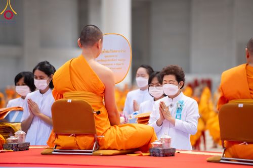 ภาพ No.91077:พิธีบำเพ็ญกุศลสวดพระอภิธรรม  อุบาสกถาวร พรหมถาวร (อุบาสกผู้ปั้นพระ) คืนสุดท้าย วันศุกร์ที่ 20 ตุลาคม พ.ศ. 2566 ณ ห้องแก้วสารพัดนึก 1 สภาธรรมกายสากล วัดพระธรรมกาย จ.ปทุมธานี