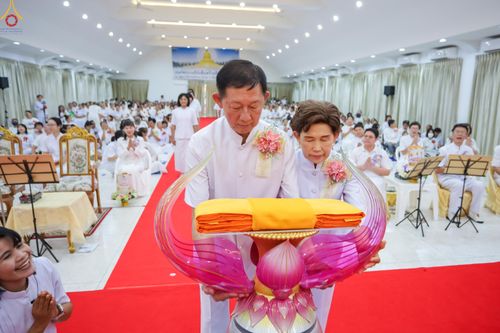 ภาพ No.339406:วันอังคารที่ 14  กรกฎาคม 2569 พิธีทอดผ้าป่าและพิธีตอกเสาเข็มมงคลต้นสุดท้าย องค์พระเจดีย์เพื่อสร้างสันติภาพโลก  ณ ธุดงคสถานพัฒนานิคม อ.พัฒนาพิคม จ.ลพบุรี