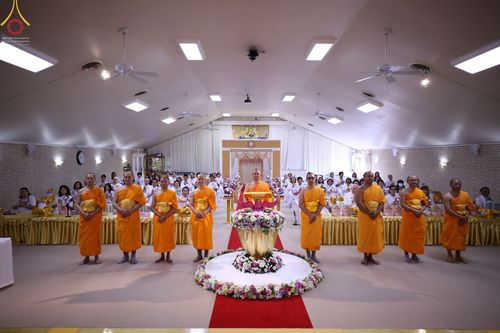 พิธีทอดกฐินสามัคคี เพื่อการเผยแผ่วิชชาธรรมกายและมหาปฏิสังขรณ์ วัดพระธรรมกายเท็กซัส ประเทศสหรัฐอเมริกา วันอาทิตย์ที่ 30 เดือนตุลาคม พ.ศ. 2565