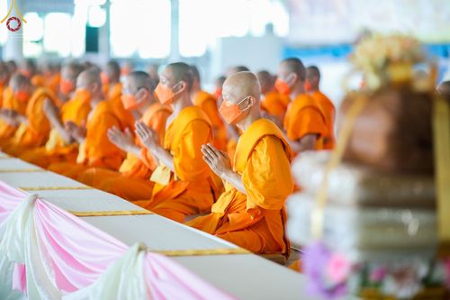 ภาพ No.66427:พิธีถวายอุปกรณ์เครื่องกันหนาว แด่คณะพระภิกษุ สามเณร วัดพระธรรมกาย วันเสาร์ที่ 10 ธันวาคม พ.ศ. 2565 ณ สภาธรรมกายสากล วัดพระธรรมกาย จ.ปทุมธานี