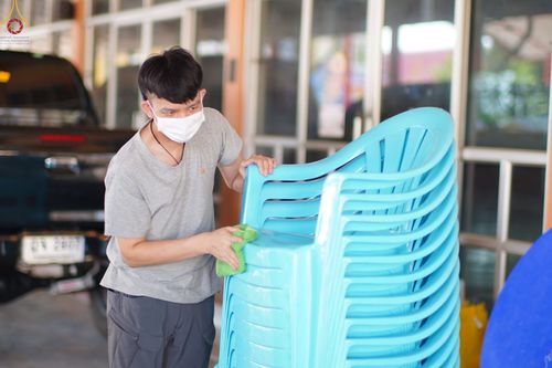 ภาพ No.65769:การเตรียมงานอุปสมบท วัดเกิดการอุดมและวัดมงคลพุการาม อ.คลองหลวง จ.ปทุมธานี โดยเจ้าหน้าที่สำนักสื่อ DMC ในโครงการอุปสมบทบูชาธรรม มหาปูชนียาจารย์ประจำปี 2565 เมื่อวันที่ 6 ธันวาคม พ.ศ. 2565