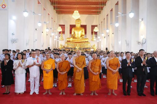 ภาพ No.289022:วันพุธที่ 17 ธันวาคม พ.ศ.2568 กิจกรรมเยาวชนไทยรวมใจทำความดี "เด็กดีมหานคร ต้นแบบด้านศีลธรรม" แข่งขันสอบตอบปัญหาศีลธรรมในพระพุทธศาสนา ครั้งที่ 7 และวันรวมพลังเด็กดี V-Star ประจำปี 2568 ณ วัดมหาธาตุยุวราชรังสฤษฎิ์ราชวรมหาวิหาร กรุงเทพมหานคร