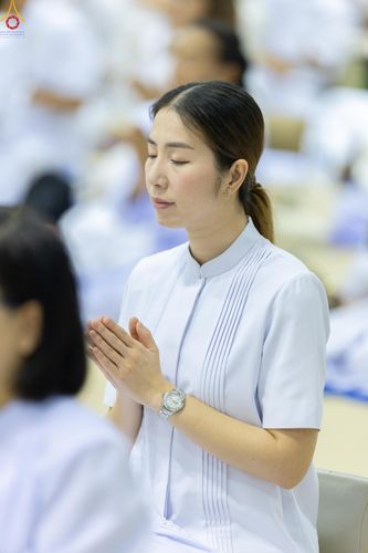 ภาพ No.328050:วันอาทิตย์ต้นเดือนที่ 3 พฤษภาคม พ.ศ.2569 พิธีบูชาข้าวพระ ณ วัดพระธรรมกาย