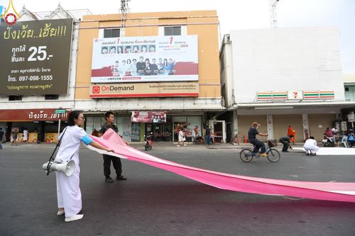 ภาพ No.126931:V.30 เต็มที่ เพื่อโคราช การเตรียมงาน ปฏิบัติงาน และเก็บงาน ของเจ้าหน้าที่หน่วยงานต่างๆ ทุกภาคส่วน เพื่อพิธีทำบุญเมืองนครราชสีมา ฉลอง 556 ปี ตักบาตรพระ 10,000 รูป ในวันเสาร์ที่ 2 มีนาคม พ.ศ.2567 ณ อนุสาวรีย์ท้าวสุรนารี จ.นครราชสีมา จัดโดย คณะสงฆ์จังหวัดนค