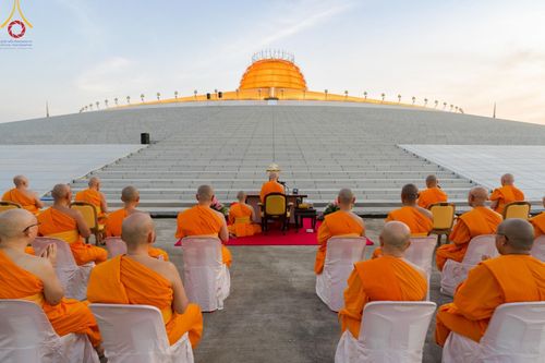 ภาพ No.194656:พิธีปฐมเริ่มสุวรรณรังสรรค์มหาธรรมกายเจดีย์ วันจันทร์ที่ 13 มกราคม พ.ศ. 2568 ณ มหาธรรมกายเจดีย์ วัดพระธรรมกาย จ.ปทุมธานี