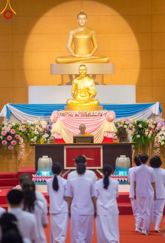 ภาพ No.89978:พิธีปฎิบัติธรรมและพิธีทอดผ้าป่าสมทบกฐินครั้งที่ 3 เนื่องใน 139 ปี วันคล้ายวันเกิดด้วยรูปกายเนื้อ พระมงคลเทพมุนี (สด จนฺทสโร) พระผู้ปราบมาร วันอังคารที่ 10 ตุลาคม พ.ศ. 2566 ณ วัดพระธรรมกาย จ.ปทุมธานี