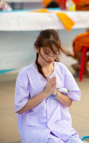 ภาพ No.324705:วันที่ 22 เมษายน พ.ศ.2569 (วันคุ้มครองโลก) บรรยากาศสาธุชน ในงานถวายมหาสังฆทาน 40,000 กว่าวัดทั่วประเทศ ณ ลานธรรม วัดพระธรรมกาย