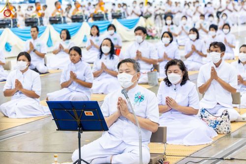 ภาพ No.85493:พิธีมุทิตาสักการะ พระราชาคณะ และพระครูสัญญาบัตร วันอาทิตย์ที่ 30 กรกฎาคม พ.ศ. 2566  ณ สภาธรรมกายสากล วัดพระธรรมกาย