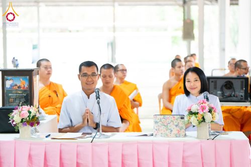 ภาพ No.61247:พิธีตักบาตรฉลองพระใหม่ รุ่นบูชาธรรมโครงการ 1-2 โครงการบรรพชาอุปสมบทหมู่ธรรมทายาท บูชาธรรมหลวงพ่อธัมมชโย 80 ปี ณ โถงช้างสำนักงานใหญ่ วัดพระธรรมกาย วันที่ 20 เมษายน พ.ศ. 2567