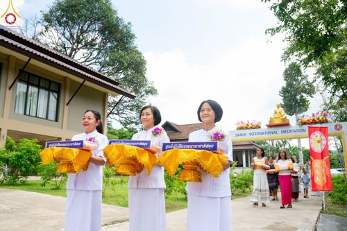 ภาพ No.97586:พิธีทอดกฐินสามัคคี ณ ศูนย์ปฏิบัติธรรมนานาชาติสมุย  (เกาะสมุย) จ. สุราษฏร์ธานี วันที่ 19 พฤศจิกายน พ.ศ. 2566