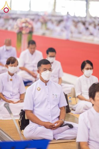 ภาพ No.126613:พิธีบูชาข้าวพระ ในวันอาทิตย์ต้นเดือนที่ 3 มีนาคม พ.ศ. 2567 ณ วัดพระธรรมกาย จ.ปทุมธานี