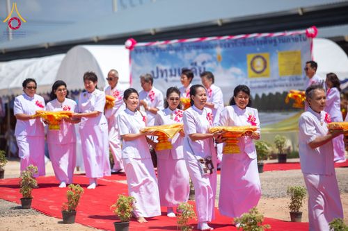 ภาพ No.211512:วันอาทิตย์ที่ 16 มีนาคม พ.ศ. 2568 พิธีทอดผ้าป่าฉลองปทุมเจดีย์ ณ ศูนย์อบรมเยาวชนปัตตานี