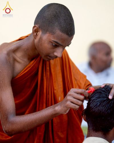 ภาพ No.231032:วันที่ 1 กรกฎาคม พ.ศ. 2568 โครงการบรรพชาสามเณร 300 รูป ถวายเป็นพุทธบูชา  วันอาสาฬหบูชา ณ จุดกำเนิดพระรัตนตรัย  ต้นแหล่งธัมมจักกัปปวัตตนสูตร เมืองพาราณสี  สารนาถ ประเทศอินเดีย