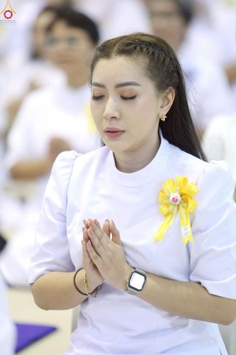 ภาพ No.240639:วันพุธที่ 27 สิงหาคม พ.ศ. 2568 พิธีปฏิบัติธรรมภาคสาย ในวันธรรมชัย ณ วัดพระธรรมกาย จ.ปทุมธานี