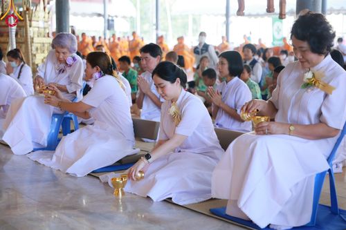 ภาพ No.106561:พิธีทอดผ้าป่าทำนุบำรุงศาสนสถาน ณ วัดใหม่นพรัตน์ ต.เนินมะปราง  อ.สองพี่น้อง จ.สุพรรณบุรี วันที่ 5 มกราคม พ.ศ. 2567