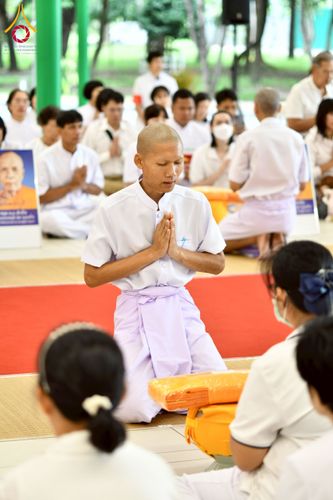 ภาพ No.256178:วันที่ 4 ตุลาคม พ.ศ. 2568 พิธีบรรพชาอุปสมบท  โครงการอุปสมบทหมู่บูชาธรรม 141 ปี  พระมงคลเทพมุนี (สด จนฺทสโร) ณ โบสถ์พระไตรปิฏก วัดพระธรรมกาย จ.ปทุมธานี