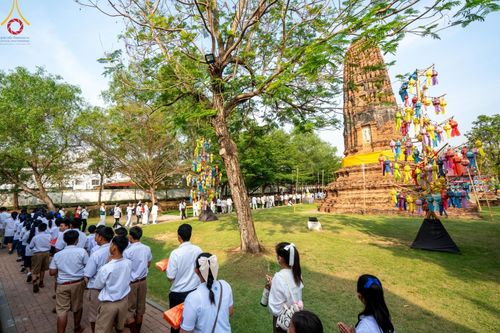 ภาพ No.203368:พิธีทอดผ้าป่าทำนุบำรุงศาสนสถาน ณ วัดปรางค์หลวง ตำบลบางม่วง อำเภอบางใหญ่ จังหวัดนนทบุรี ในโครงการธรรมยาตรา กตัญญูบูชา มหาปูชนียาจารย์ พระมงคลเทพมุนี(สด จนฺทสโร) พระผู้ปราบมาร อนุสรณ์สถาน 7 แห่ง ปีที่ 13 วันที่ 29 มกราคม พ.ศ. 2568