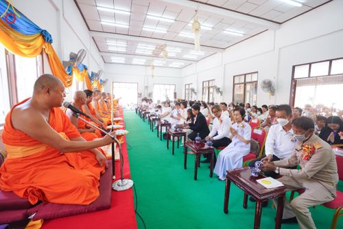 ภาพ No.114720:พิธีทอดผ้าป่าทำนุบำรุงศาสนสถาน ณ วัดปรางค์หลวง ต.บางม่วง อ.บางใหญ่ จ.นนทบุรี วันที่ 18 มกราคม พ.ศ. 2567