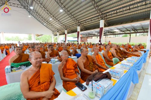ภาพ No.230520:วันอาทิตย์ที่ 29 มิถุนายน พ.ศ. 2568  งานสัมมนาคณะสงฆ์จังหวัดอำนาจเจริญ โครงการกฐินสามัคคีทั่วไทย 30,000 วัด บูชาธรรม 81 ปี หลวงพ่อธัมมชโย และพิธีถวายสังฆทาน 409 วัด ครบรอบ 9 ปี ณ ธุดงคสถานอำนาจเจริญ
